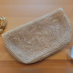 Vintage Pearl Beaded Bag